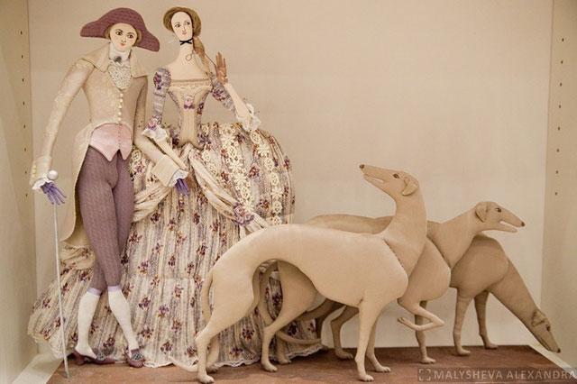 вторая международная выставка "Искусство Куклы" 2011г. Куклы и игрушки ручной работы. Handmade doll and toys.