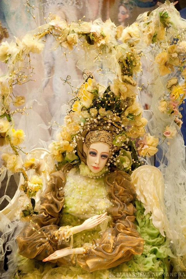 вторая международная выставка "Искусство Куклы" 2011г. Куклы и игрушки ручной работы. Handmade doll and toys.