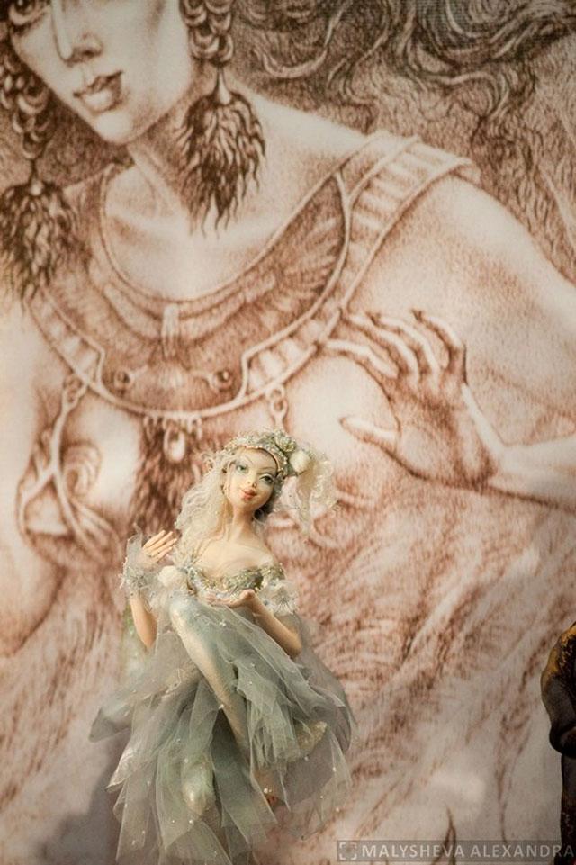 вторая международная выставка "Искусство Куклы" 2011г. Куклы и игрушки ручной работы. Handmade doll and toys.