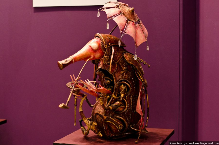 вторая международная выставка "Искусство Куклы" 2011г. Куклы и игрушки ручной работы. Handmade doll and toys.