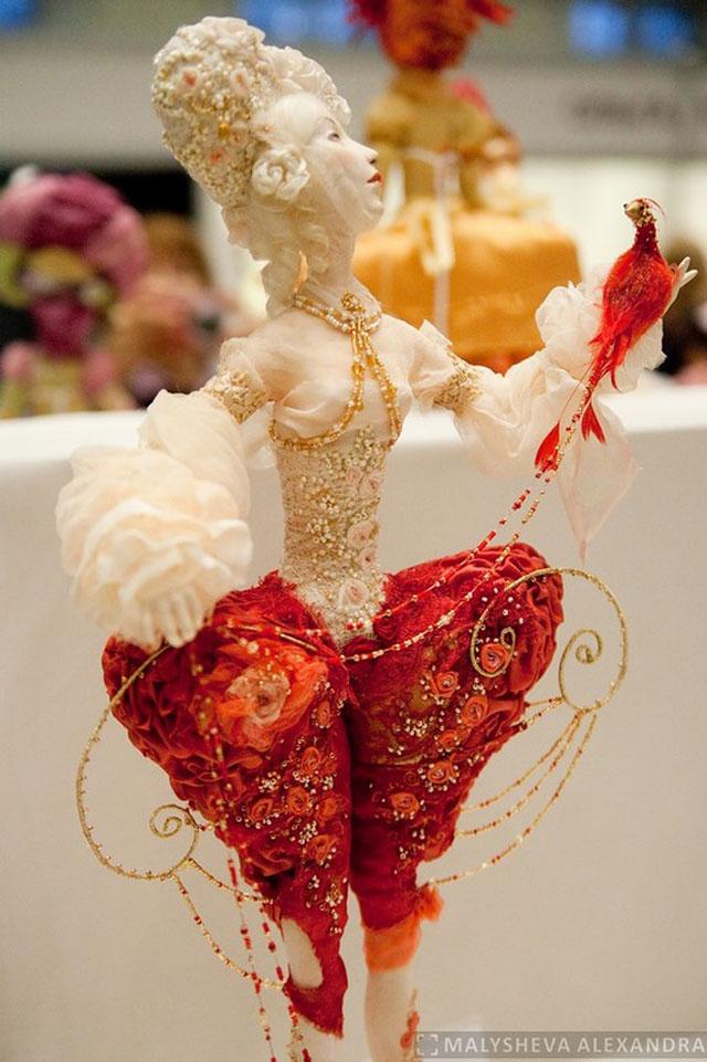 вторая международная выставка "Искусство Куклы" 2011г. Куклы и игрушки ручной работы. Handmade doll and toys.