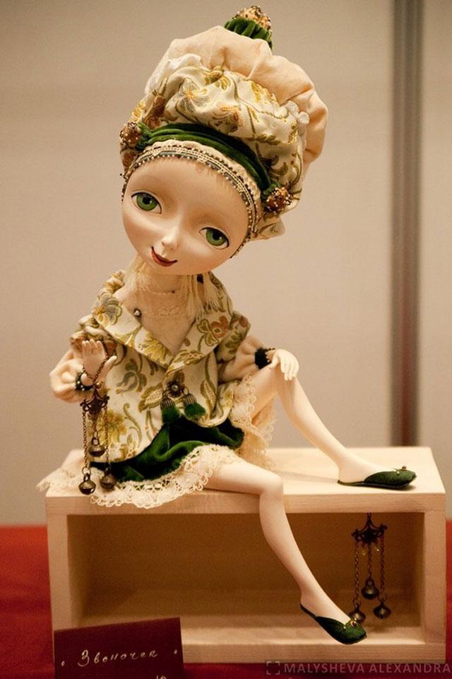 вторая международная выставка "Искусство Куклы" 2011г. Куклы и игрушки ручной работы. Handmade doll and toys.