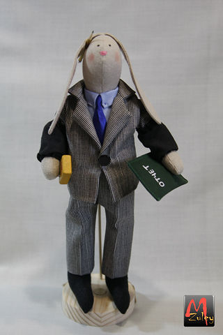 зайчик ручной работы, игрушка ручной работы, handmade toys, текстильный зайчик, handmade bunny, Bunny toy, идея к пасхе, пасхальный декор, тильда, одежда для игрушек, idea for easter, easter decor