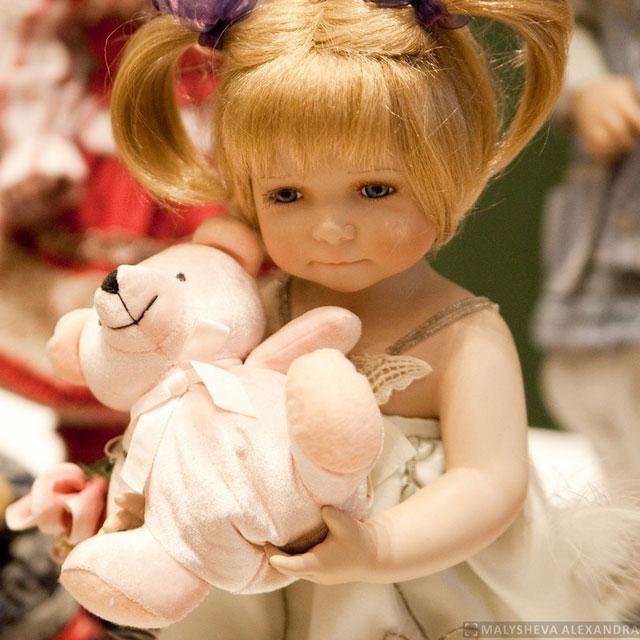 вторая международная выставка "Искусство Куклы" 2011г. Куклы и игрушки ручной работы. Handmade doll and toys.