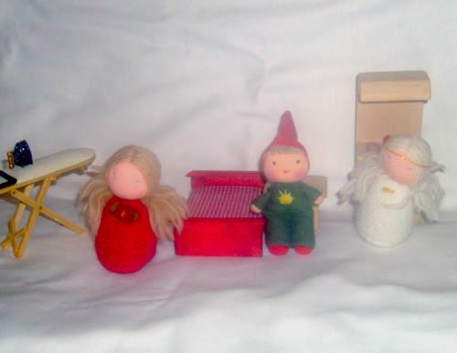 Мастер-класс по текстильной кукле. Как сшить куколку Гномика своими руками? Шьем куклу для кукольного домика. Лучшая игрушка в дорогу.