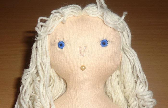 Мастер-класс куклы ангела. Как сшить текстильную куклу ангела. Выкройка куклы ангела.