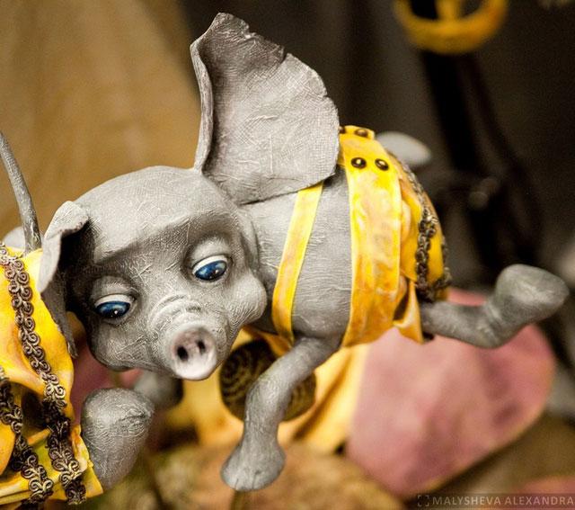 вторая международная выставка "Искусство Куклы" 2011г. Куклы и игрушки ручной работы. Handmade doll and toys.