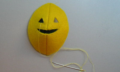 Текстильная тыква на Хэллоуин своими руками. Как сшить тыкву.