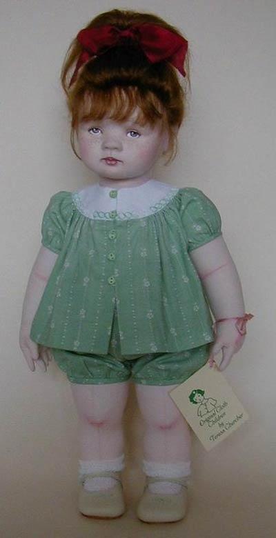 текстильная кукла, кукла ручной работы, handmade doll