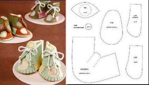 Выкройка обуви для кукол-детей. Мастер-класс по кукольной обуви. Как шить куклам обувь.