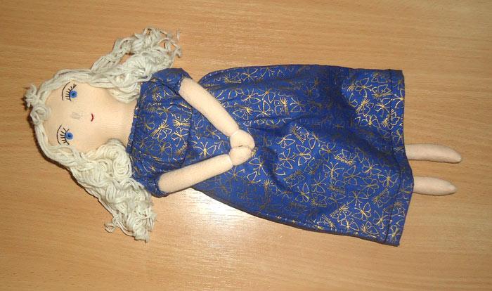 Мастер-класс куклы ангела. Как сшить текстильную куклу ангела. Выкройка куклы ангела.