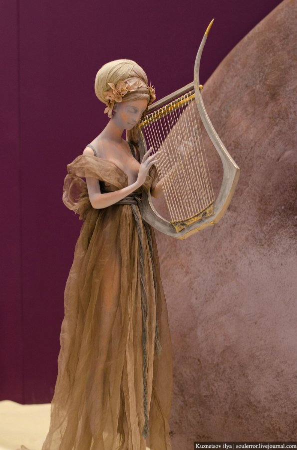 вторая международная выставка "Искусство Куклы" 2011г. Куклы и игрушки ручной работы. Handmade doll and toys.