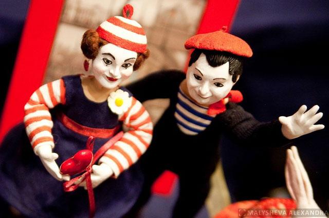 вторая международная выставка "Искусство Куклы" 2011г. Куклы и игрушки ручной работы. Handmade doll and toys.