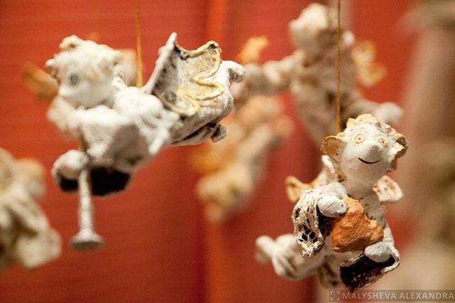 вторая международная выставка "Искусство Куклы" 2011г. Куклы и игрушки ручной работы. Handmade doll and toys.