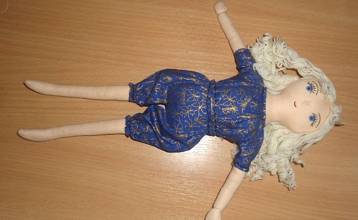 Мастер-класс куклы ангела. Как сшить текстильную куклу ангела. Выкройка куклы ангела.