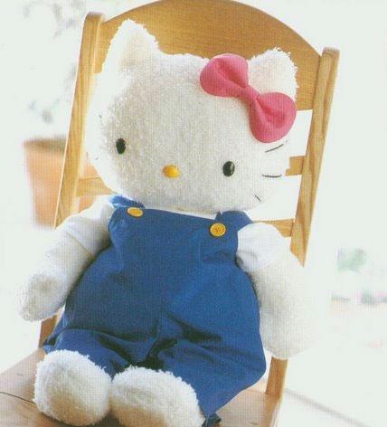 Как сшить игрушку кошку Китти. Мастер-класс Кошечки Китти.