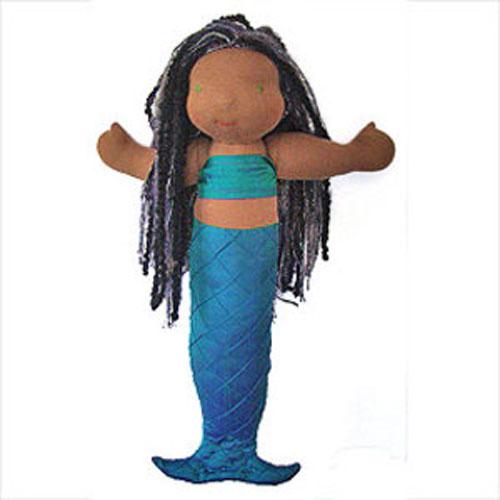 Кукла русалка ручная работа, текстильная русалочка, mermaid handmade doll, mermaid wool, waldorf doll mermaid. Вальдорфская кукла-русалка. Русалка сваляная из шерсти