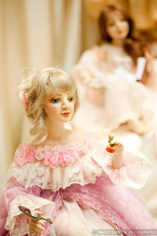 вторая международная выставка "Искусство Куклы" 2011г. Куклы и игрушки ручной работы. Handmade doll and toys.