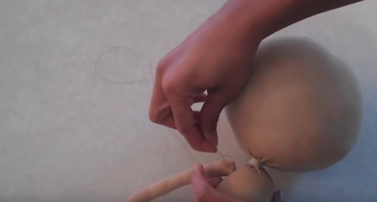 кукла ручной работы, handmade doll, мастер класс куклы, diy doll, как сшить куклу без выкройки, кукла из носка, игрушка из носка, sock doll, sock toy