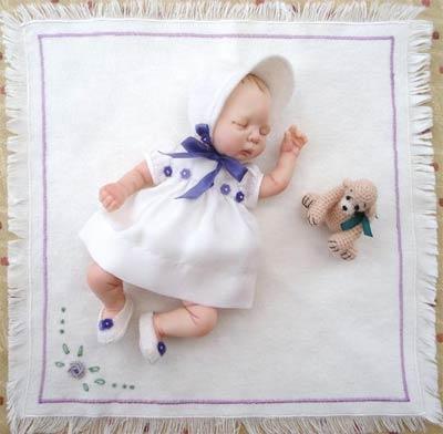 текстильная кукла, кукла ручной работы, handmade doll, младенец ручной работы