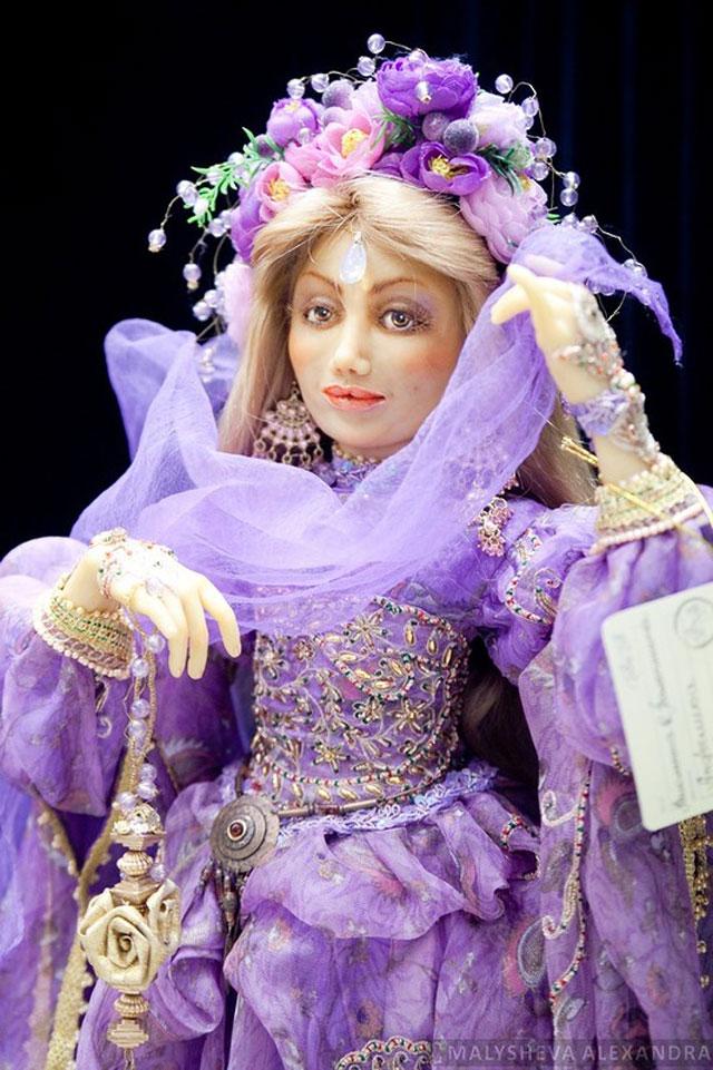 вторая международная выставка "Искусство Куклы" 2011г. Куклы и игрушки ручной работы. Handmade doll and toys.