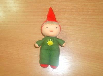 Мастер-класс по текстильной кукле. Как сшить куколку Гномика своими руками? Шьем куклу для кукольного домика. Лучшая игрушка в дорогу.