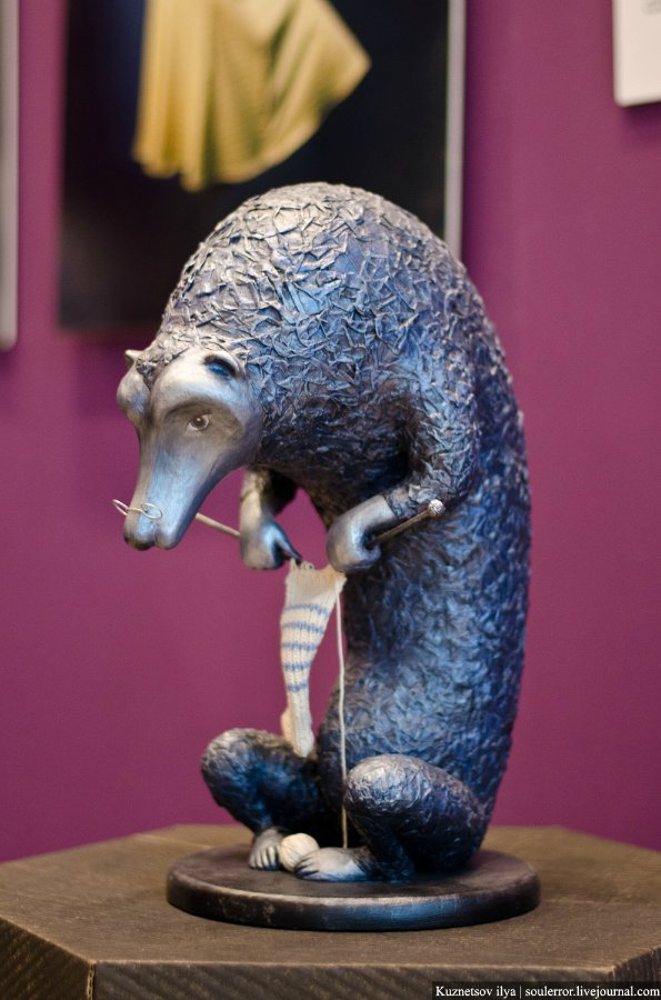 вторая международная выставка "Искусство Куклы" 2011г. Куклы и игрушки ручной работы. Handmade doll and toys.