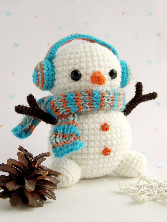 идеи новогодних игрушек,снеговик ручной работы, снеговичок своими руками