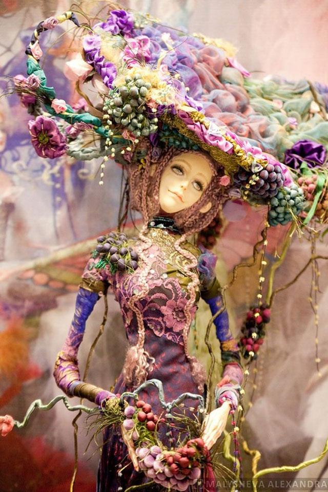 вторая международная выставка "Искусство Куклы" 2011г. Куклы и игрушки ручной работы. Handmade doll and toys.