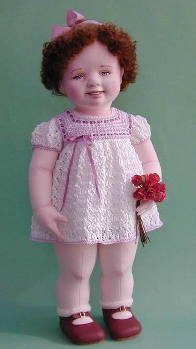 текстильная кукла, кукла ручной работы, handmade doll
