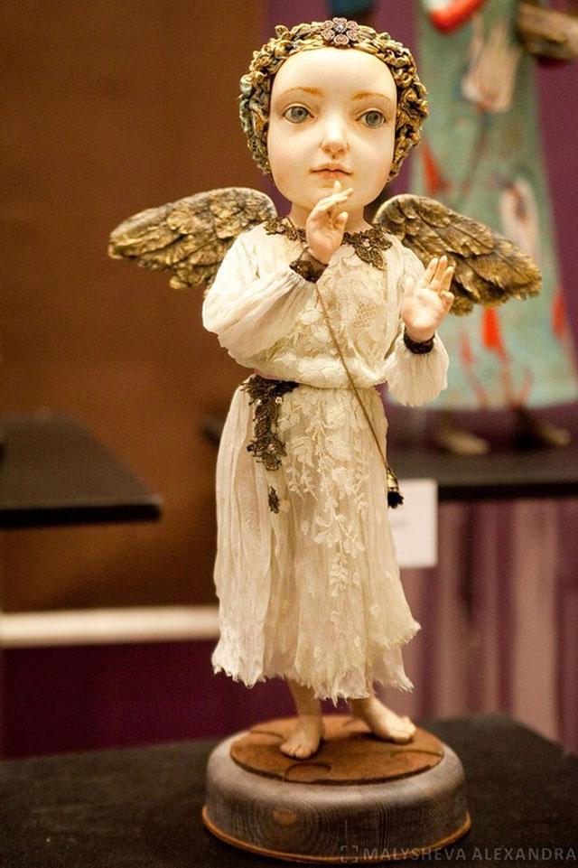 вторая международная выставка "Искусство Куклы" 2011г. Куклы и игрушки ручной работы. Handmade doll and toys.