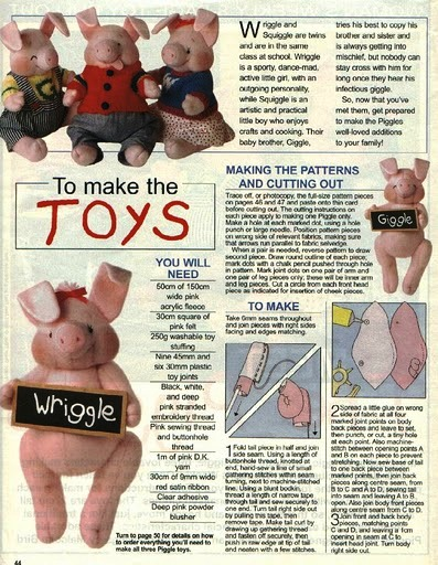 Выкройки поросят. Выкройки свиней. Выкройки свинок. Игрушечная ферма. Как сшить свинью