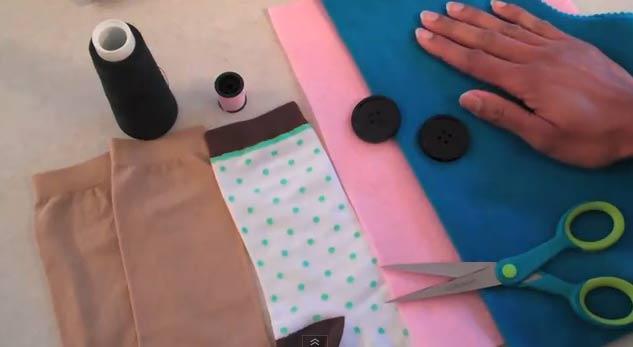 кукла ручной работы, handmade doll, мастер класс куклы, diy doll, как сшить куклу без выкройки, кукла из носка, игрушка из носка, sock doll, sock toy