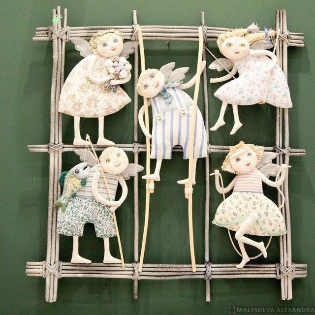 вторая международная выставка "Искусство Куклы" 2011г. Куклы и игрушки ручной работы. Handmade doll and toys.