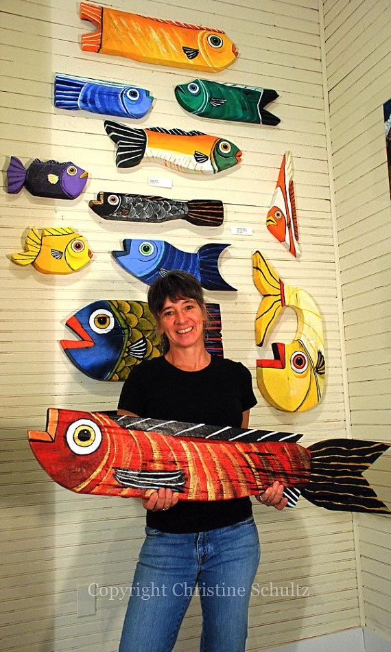 Рыба ручной работы. Игрушечные рыбки своими руками